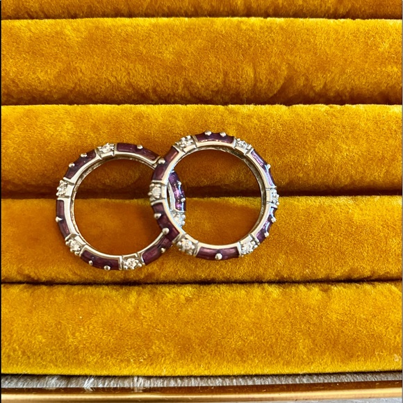 Vintage porcelain stacking rings - Picture 4 of 7